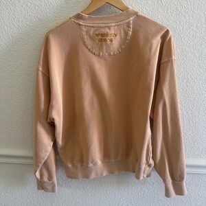 Araminta James Tan Crewneck Sweatshirt XS